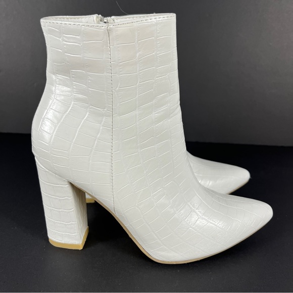 Vegan leather women ankle boots size 38 - Picture 7 of 8